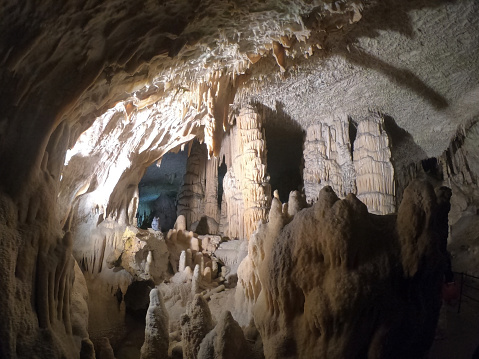 Postojna Cave in Slovenia is 30 minutes by car from the Lipica Stud Farm.